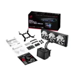 Asus Rog Ryuo IV SLC Curve 6.67" Amoled 2K 60Hz 360MM Cpu Liquid Cooler - Black - الصورة 3