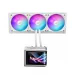 Asus Rog Ryuo IV SLC Curve 6.67" Amoled 2K 60Hz 360MM CPU Liquid Cooler - White - الصورة 3