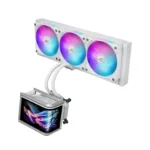 Asus Rog Ryuo IV SLC Curve 6.67" Amoled 2K 60Hz 360MM CPU Liquid Cooler - White - الصورة 4