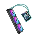 Asus Rog Ryuo IV 360 ARGB Hatsune Miku Edition CPU Liquid Cooler - Black - الصورة 7