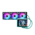 Asus Rog Ryuo IV 360 ARGB Hatsune Miku Edition CPU Liquid Cooler - Black - الصورة 9