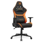 Cougar Armor One V2 F Woven Fabric,4D Folding Armrest,Head And Lumbar Pillow,Full Steel Frame,Gas Lift Height Adjustment -Black/Orange - الصورة 6