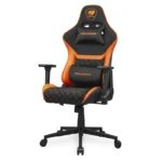 Cougar Armor One V2 F Woven Fabric,4D Folding Armrest,Head And Lumbar Pillow,Full Steel Frame,Gas Lift Height Adjustment -Black/Orange - الصورة 7