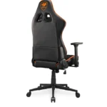 Cougar Armor One V2 F Woven Fabric,4D Folding Armrest,Head And Lumbar Pillow,Full Steel Frame,Gas Lift Height Adjustment -Black/Orange - الصورة 4
