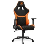 Cougar Armor One V2 F Woven Fabric,4D Folding Armrest,Head And Lumbar Pillow,Full Steel Frame,Gas Lift Height Adjustment -Black/Orange - الصورة 8