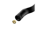 HyperX FlipCast RGB Hi-Res Streaming Broadcast Quality Audio XLR/USB-C Dynamic Microphone, Compatible with 5/8” Mounting threads, A 3/8” thread Adapter included (XLR Components and Cable Sold Separately) - الصورة 3