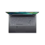 Acer Aspire 15 Laptop, Intel Core i9-13900H Processor, 16GB DDR5 RAM, 512GB SSD NVMe, Intel Iris Xe Graphic, 15.6" FHD IPS Display, Wi-Fi 6 + Bluetooth 5.2, Windows 11 Pro (License), Steel Gray | NX.JKVEM.00F - الصورة 6
