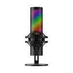HyperX Quad Cast 2 S Future Ready Audio 100+ Customizable aRGB LEDs, Tap-To-Mute, Multifunction Controls For PC & Mac - Black