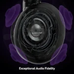 Turtle Beach Stealth™ Pro Multiplatform Gaming Headset, Dual Connectivity Wireless / Bluetooth, Active Noise Canceling, Swappable Dual 12+ Hour Battery, for Xbox X/S, PS5, PS4, PCs/Mac and Mobile Devices, Black | TBS-3365-02 - الصورة 3