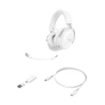 HYPERX CLOUD III S - WIRELESS GAMING HEADSET (WHITE) AX6G1AA - الصورة 3