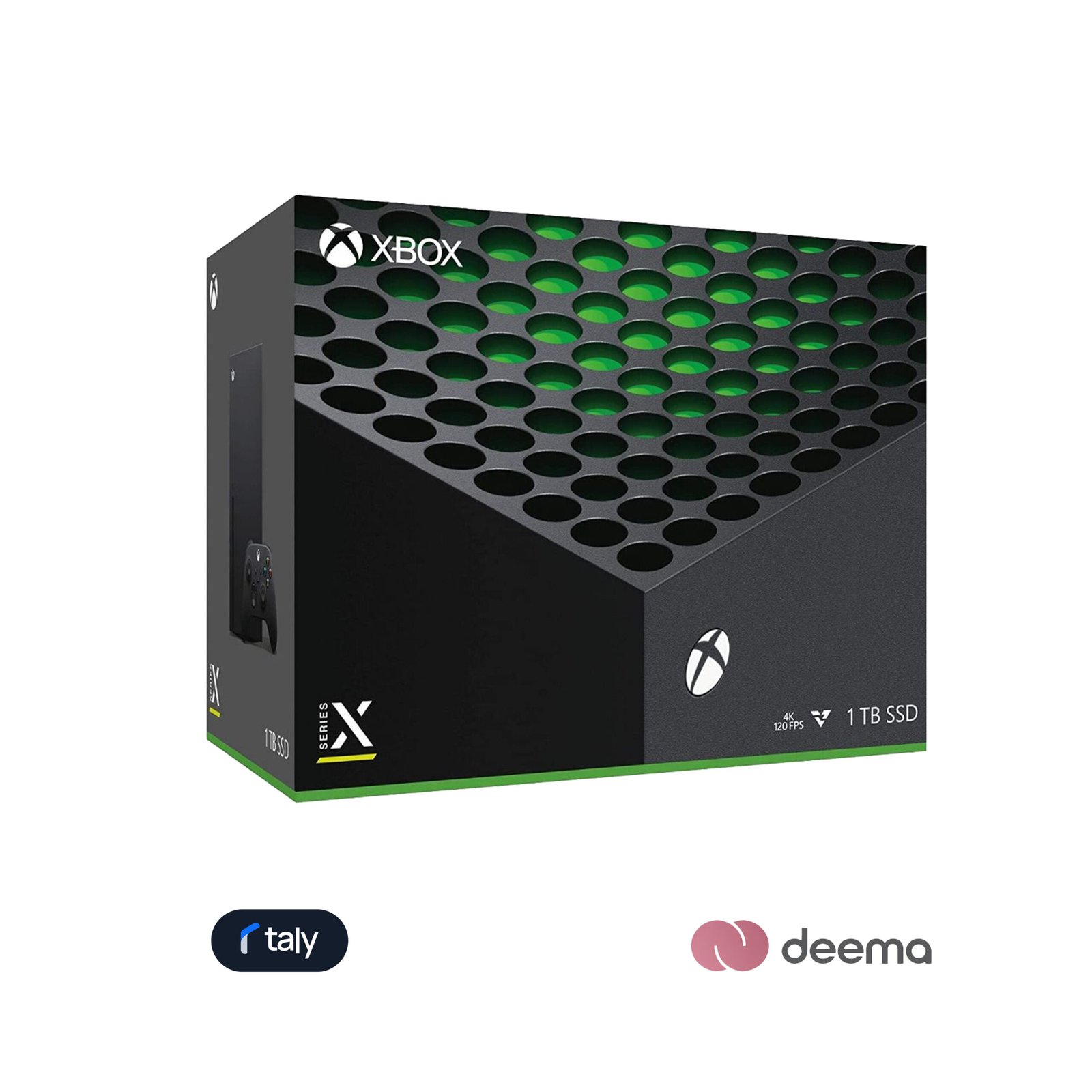 384 Xbox Series X Gaming Console, 1TB Black R1 - الصورة 1