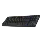 Logitech G PRO X TKL LIGHTSPEED Wireless Gaming Keyboard, Ultra-Portable Tenkeyless Design, Lightsync RGB Backlit, PBT Keycaps, Tactile Switches (GX Brown), BT/USB, US INTL Layout, Black | 920-012136 - الصورة 6