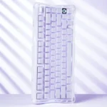 GravaStar Mercury K1 75% Wireless Mechanical Gaming Keyboard Special Edition - Lavender Purple - الصورة 5