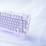 GravaStar Mercury K1 75% Wireless Mechanical Gaming Keyboard Special Edition - Lavender Purple - الصورة 4