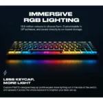 Fnatic Streak65 LP Ultra Fast Low Profile Switches 65% Compact Mechanical Keyboard - Black - الصورة 2