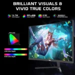 Twisted Minds 27'‘ FHD VA, 180Hz, 0.5ms, HDMI2.0, HDR Curved Gaming Monitor - Black - الصورة 5