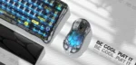 GravaStar Mercury M2 Wireless Gaming Mouse - Transparent Black - الصورة 4