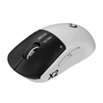 Logitech PRO X2 SUPERSTRIKE Lightspeed Wireless Gaming Mouse, Ultra-Fast Performance, Ultra Lightweight, Customizable Click Haptics, USB-C Charging, for PC/Mac/Laptop - Lunar Eclipse
