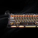 ⁦GravaStar Mercury K1 Pro 75% Wireless Mechanical Gaming Keyboard⁩ - الصورة ⁦4⁩