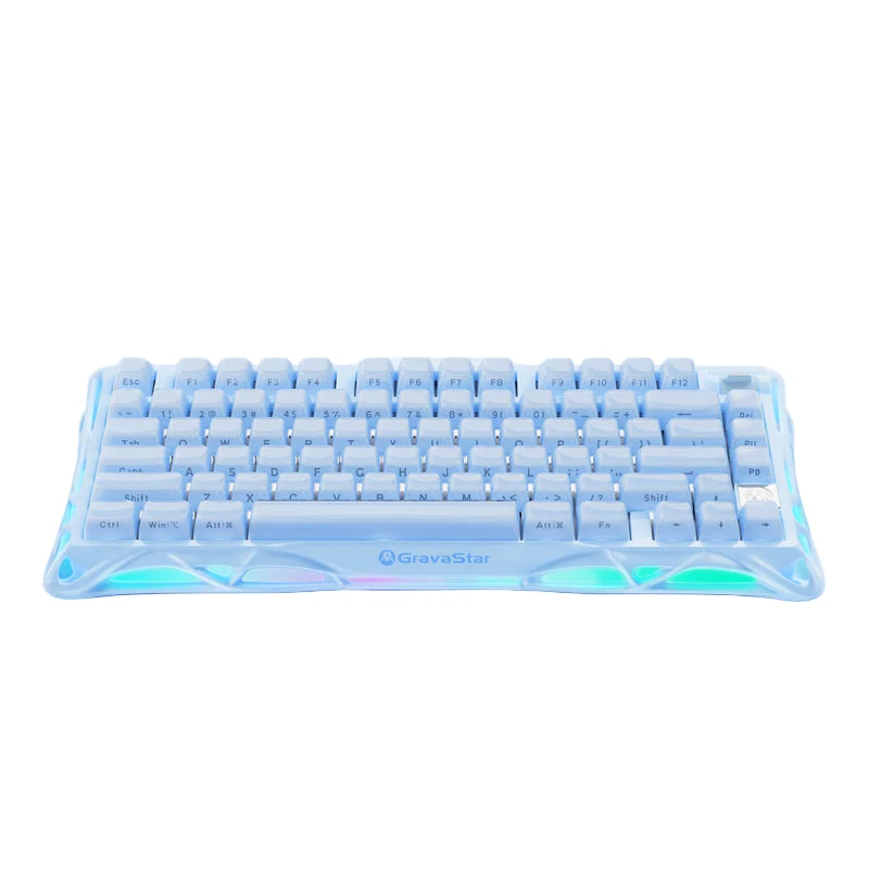 Mercury-K1-Special-Edition---Ice-Blue-4 جرافاستار ميركوري كي ١ كيبورد ألعاب ميكانيكي لاسلكي بحجم ٧٥٪ الإصدار الخاص آيس بلو - الصورة 1