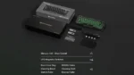 ⁦GravaStar Mercury V60 60% Hall Effect Magnetic Switch Gaming Keyboard - Onyx Crystal⁩ - الصورة ⁦7⁩