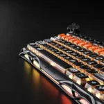 ⁦GravaStar Mercury K1 Pro 75% Wireless Mechanical Gaming Keyboard For Windows XP & Above/Mac - CyberFlare⁩ - الصورة ⁦3⁩