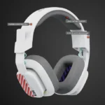 ⁦Astro A10 PlayStation Challenger Wired Gaming Headset For PC,Xbox,PS5,Switch & Mobile Devices - White⁩ - الصورة ⁦5⁩