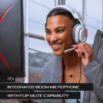⁦Astro A10 PlayStation Challenger Wired Gaming Headset For PC,Xbox,PS5,Switch & Mobile Devices - White⁩ - الصورة ⁦2⁩