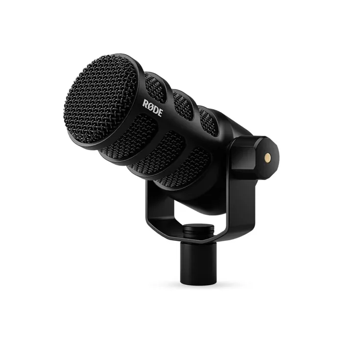 698813010707_0000_1 (3) Rode PodMic USB Versatile Dynamic BroadCast Microphone XLR & USB Connectivity, Studio-Grade Processing, Headphone Volume Control - Black - الصورة 1