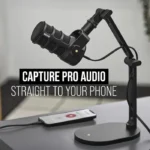 Rode PodMic USB Versatile Dynamic BroadCast Microphone XLR & USB Connectivity, Studio-Grade Processing, Headphone Volume Control - Black - الصورة 7