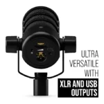 Rode PodMic USB Versatile Dynamic BroadCast Microphone XLR & USB Connectivity, Studio-Grade Processing, Headphone Volume Control - Black - الصورة 2