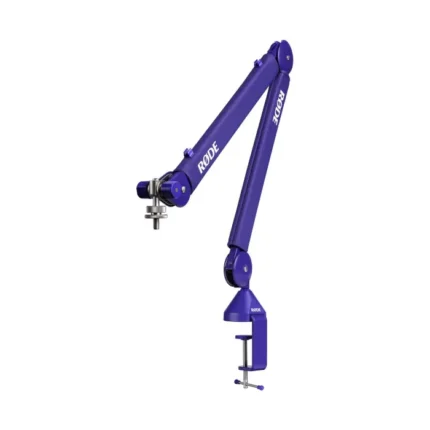 Rode PSA1+ Professional Studio Arm, Easy Positioning, Parallel Movement,Low-Noise Operation, Clamp Or Desk Insert - Purple