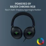Razer Kraken V4 X Wired Gaming Headset ,HyperClear Cardioid Mic, 7.1 Surround Sound For PC,Mac,PlayStation, Switch, Steam Deck & Smartphone - الصورة 7