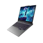⁦Lenovo Loq 15IPH11 Gaming Laptop, Intel Core Ultra 7 356H Processor, 16GB RAM, 512GB SSD NVMe, NVIDIA GeForce RTX 5060 8GB, 15.3" WUXGA IPS 165Hz Display, RGB Backlit Keyboard, Windows 11 Pro (License), Luna Grey (Free Gift Lenovo Earbuds+Mouse+Bag)⁩ - الصورة ⁦3⁩