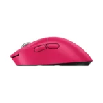 ⁦Logitech Pro X SuperLight 2 DEX Wireless/Wired Robust Lightspeed Gaming Mouse, 44,000 DPI Hero 2 Sensor, Upto 95 Hrs Battery Life - Magenta⁩ - الصورة ⁦5⁩