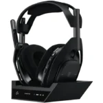 ⁦Astro A50 X Light Speed Wireless/BlueTooth Gaming Headset With Base Station PlaySync Pro-G Graphene For PC,PS5 & Xbox - Black⁩ - الصورة ⁦3⁩