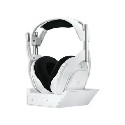 Astro A50 X Light Speed Wireless/BlueTooth Gaming Headset With Base Station PlaySync Pro-G Graphene For PC,PS5 & Xbox - White