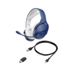 HyperX Cloud Jet Dual Wireless/Bluetooth, Swivel-To-Mute Boom Mic, Upto 25 Hour Of playtime For PC, Mac, PS5,PS4 & Mobile - Blue - الصورة 2
