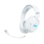 HyperX Cloud Flight 2 RGB Wireless USB Type-C BT Gaming Headset Upto 100Hrs Battery, For PC, PS5, PS4, Nintendo Switch, Mac & Mobile - White - الصورة 3