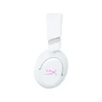HyperX Cloud Flight 2 RGB Wireless USB Type-C BT Gaming Headset Upto 100Hrs Battery, For PC, PS5, PS4, Nintendo Switch, Mac & Mobile - White - الصورة 7