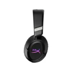 HyperX Cloud Flight 2 RGB Wireless USB Type-C BT Gaming Headset Upto 100Hrs Battery, For PC, PS5, PS4, Nintendo Switch, Mac & Mobile - Black - الصورة 7
