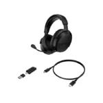 HyperX Cloud Stinger 3 Wireless Gaming Headset Upto 80Hr Battery Life, Boom Mic For PC, PS5, Nintendo Switch, Mac, & Mobile -Black - الصورة 2