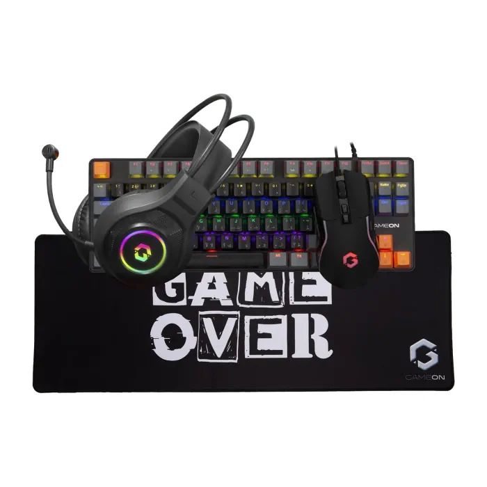 go-viper-x_0000_1 (1) Gameon Viper X All-In-One Bundle Wired Keyboard Headset Mouse & Mousepad (Mechanical Blue Switch) - الصورة 1