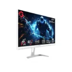 ⁦Gameon GOA24FHD240IPS Artic Pro Series 24" FHD Fast IPS 240Hz MPRT 0.5ms, HDMI 2.1, Gaming Monitor (Supports PS5) - White⁩ - الصورة ⁦6⁩