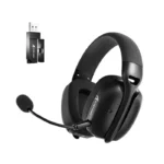 ⁦Attack Shark L80 Pro Tri-Mode Gaming Headset Noise-Cancelling, Wireless Range Upto 10 Meter - Black⁩ - الصورة ⁦9⁩