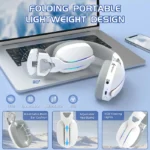 ⁦Attack Shark L90 Wired+2.4G & BT Tri-Mode Switching - White⁩ - الصورة ⁦6⁩