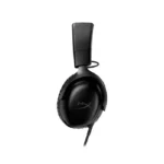 HyperX Cloud III – Wired Gaming Headset, PC, PS5, Xbox Series X|S, Angled 53mm Drivers, DTS,USB-C, USB-A, 3.5mm – Black (727A8AA) - الصورة 2
