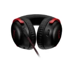 HyperX Cloud III – Wired Gaming Headset, PC, PS5, Xbox Series X|S, Switch, Mobile Angled 53mm Drivers, DTS,USB-C, USB-A, 3.5mm – (Black/Red) - الصورة 4
