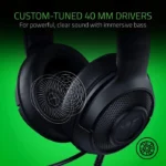 Razer Kraken X Lite Essential Wired Gaming Headset 7.1 Surround Sound Bendable Cardioid Microphone For PC, Xbox, PS4, Nintendo Switch - الصورة 2