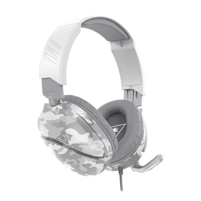 tbs-6230-02_0005_layer-0 (1) Turtle Beach Recon 70 Gaming Headset, High Quality 40Mm Speakers, Flip-To-Mute Mic, Noise-Isolating Ear Cushions, For PS5/PS4/Xbox Series X|S/Nintendo Switch & PC, White Camo | TBS-6230-02 - الصورة 1